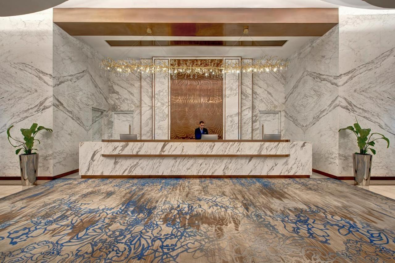 Royal M Al Aqah Beach Resort By Gewan Esterno foto The hotel's lobby