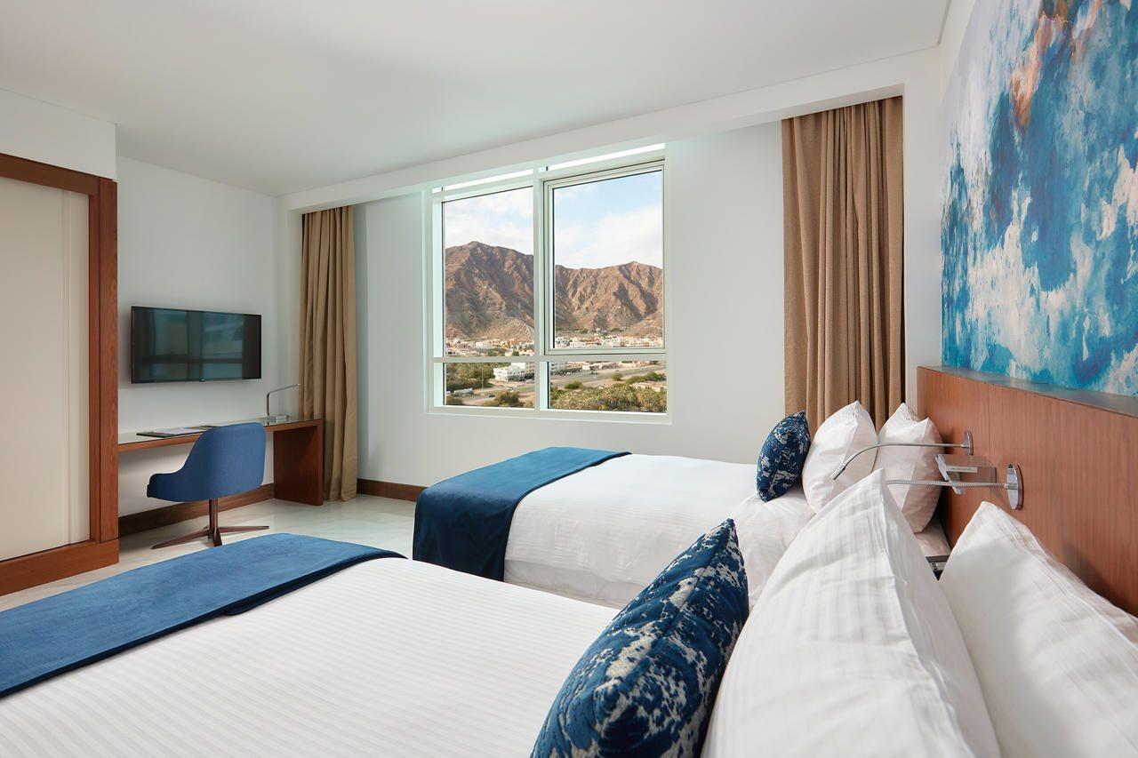 Royal M Al Aqah Beach Resort By Gewan Esterno foto A room at the hotel