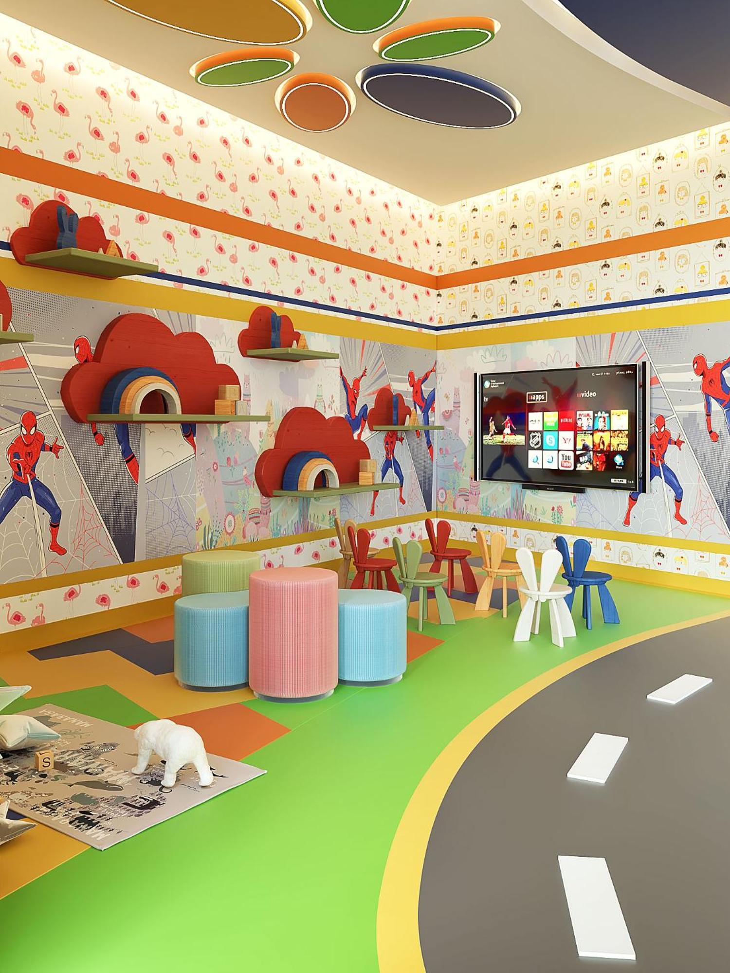Royal M Al Aqah Beach Resort By Gewan Esterno foto The Playroom